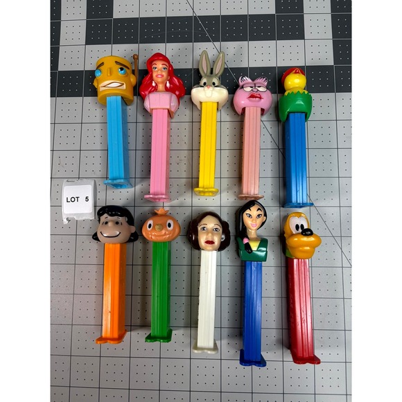 PEZ Other - Vintage PEZ Dispensers Lot of 10 Disney Star Wars Looney Tunes Peanuts